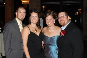 LindenfelserGrp Matt and Nadine Gregerson, Katie Lindenfelser, and Matt Christensen