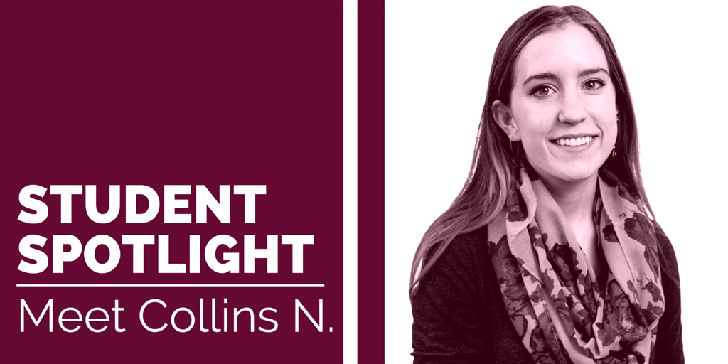 Student Spotlight: Meet Collins N.