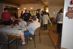 StepUP students in the flat
