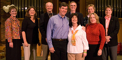HCMC Janet Paone with Dr. Mark Odland