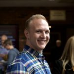 Photo of Matt R. at the reception
