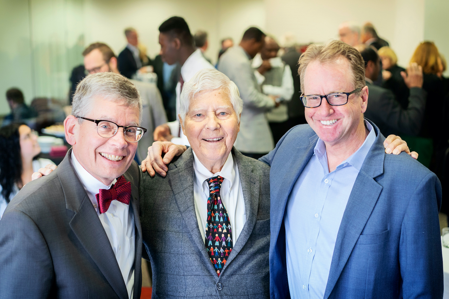 President Pribbenow with Urban investors